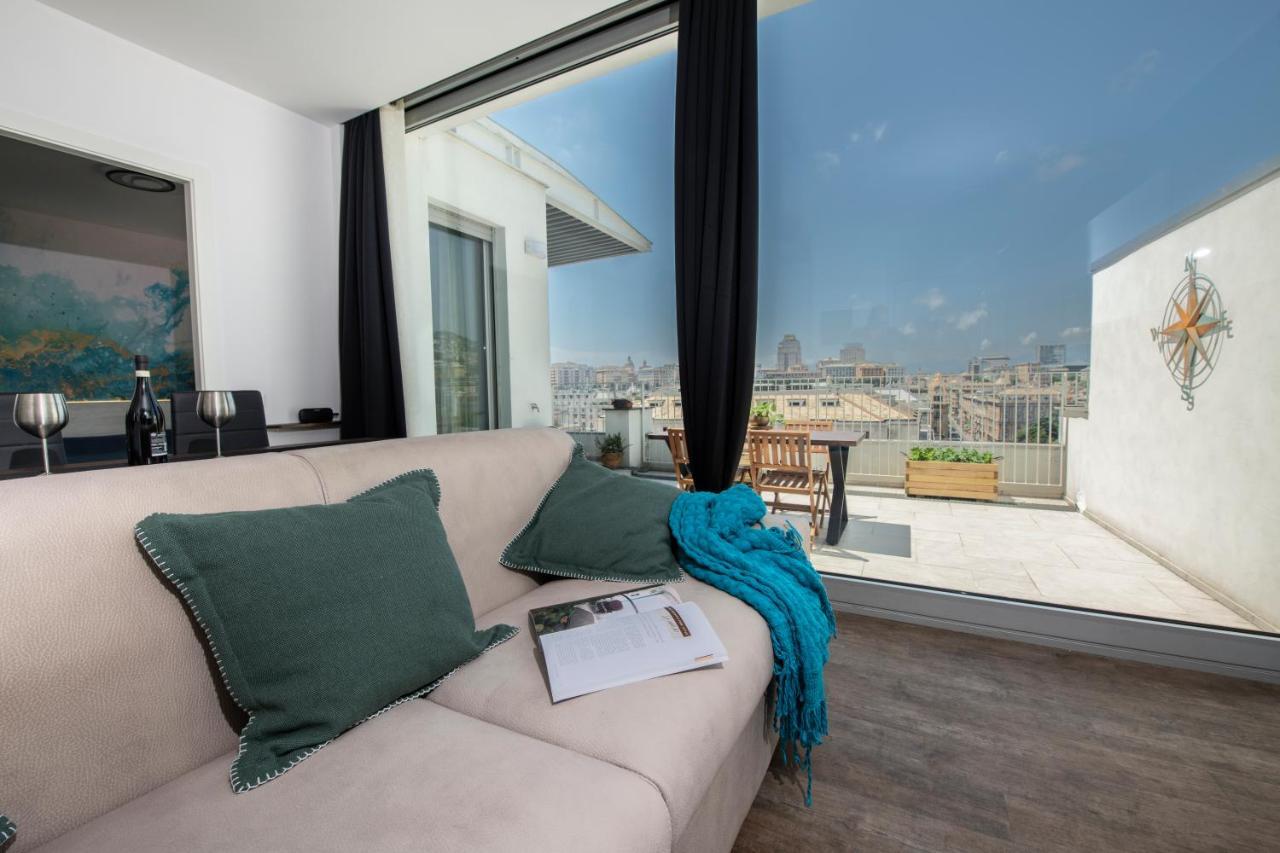 Appartement Attico Luxury Con Parcheggio E Terrazza Vista Mozzafiato à Gênes Extérieur photo