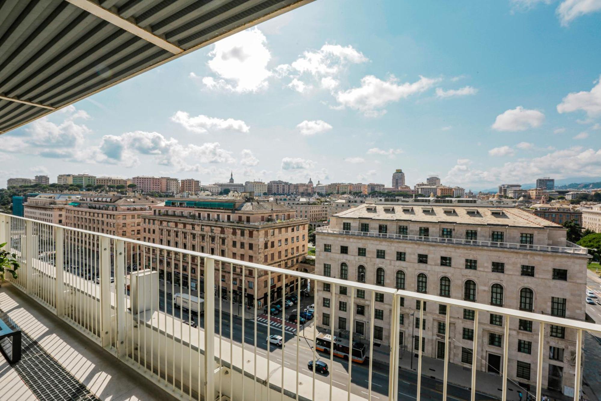 Appartement Attico Luxury Con Parcheggio E Terrazza Vista Mozzafiato à Gênes Extérieur photo