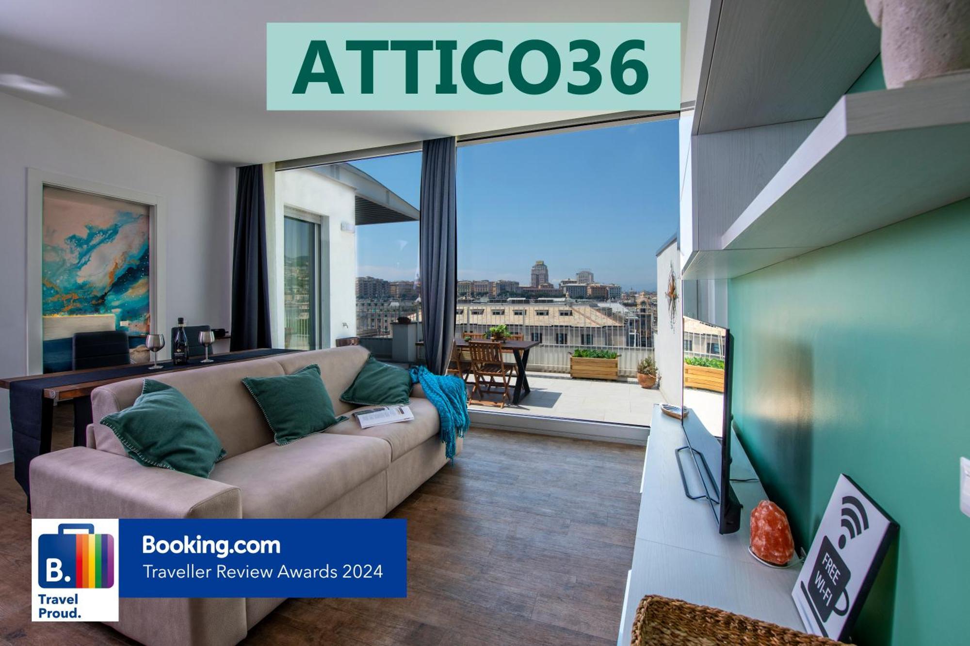 Appartement Attico Luxury Con Parcheggio E Terrazza Vista Mozzafiato à Gênes Extérieur photo